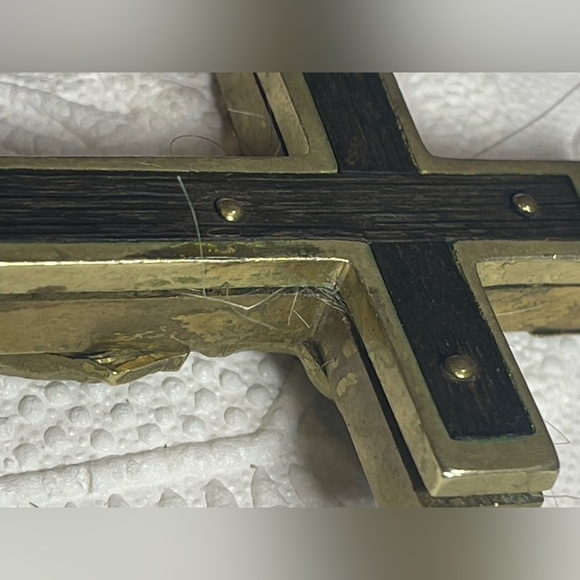 Antique 15-Decade Nun’s Habit Waist Rosary w/ Crucifix & Mary Medallion- RARE! - Picture 9 of 16